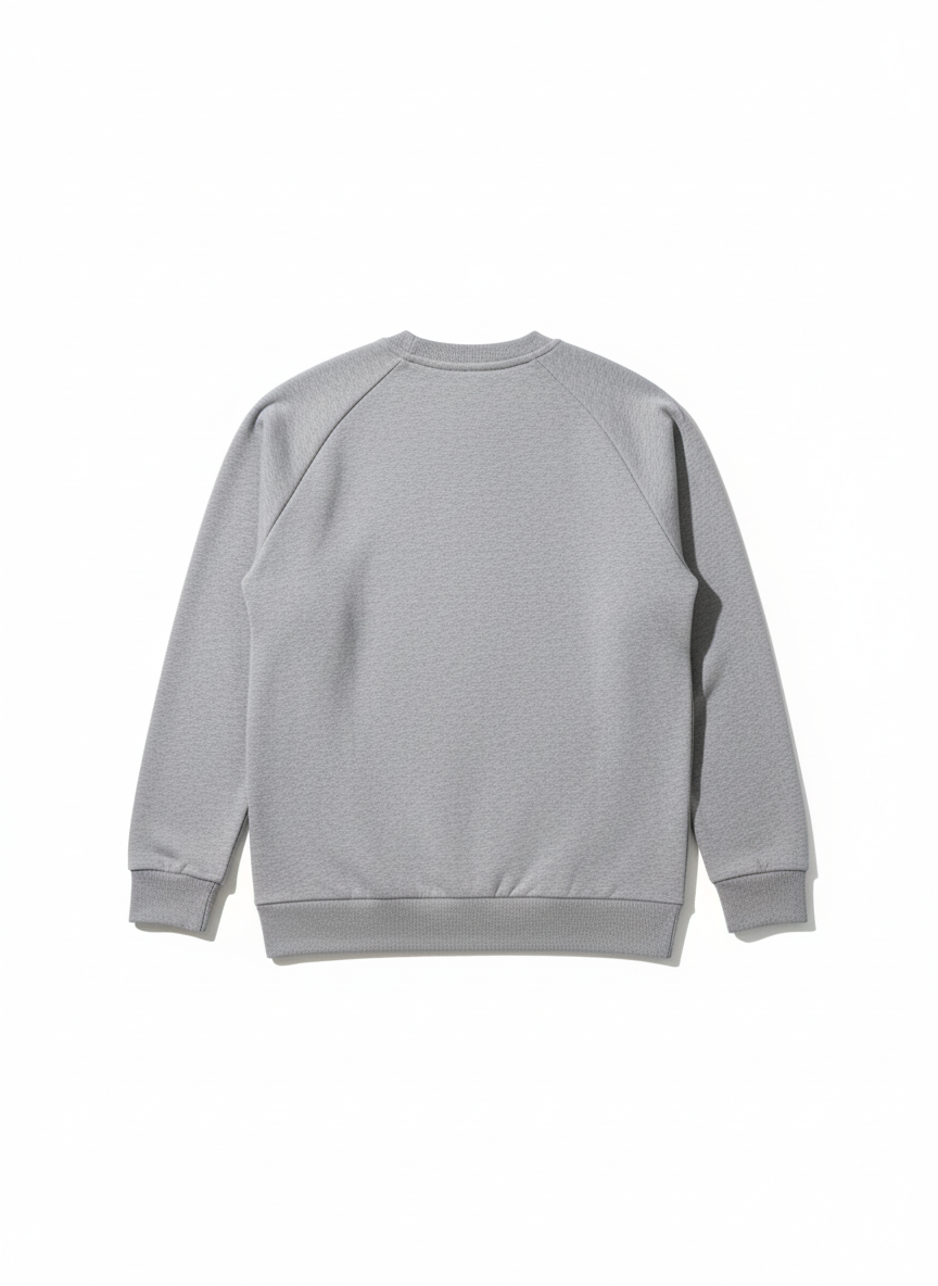 Adids Originals Grey Heather Trefol Outline Sweatshirt (Unisex)